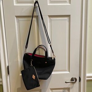 M Z Wallace Satchel Shoulder Bag with Small purse Like New with storage bag